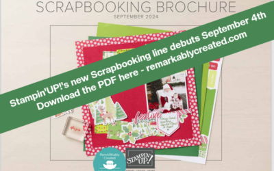 Stampin’UP’s new scrapbooking product line -kits, paper, stamps, and more. Download the PDF here today!!