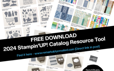 FREE DOWNLOAD – 2024 Stampin’ UP! Catalog Resource PDF