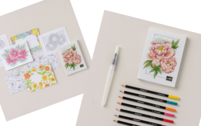 Nature’s Paintings Watercolor Kit from Stampin’UP! – free card tutorial