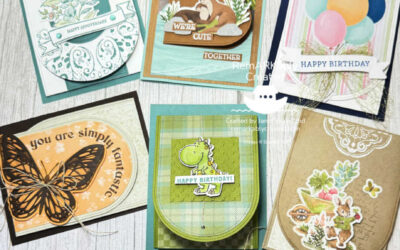 Stampin’UP! Everyday Arches Dies Fun Flap Fold Card & Card Ideas