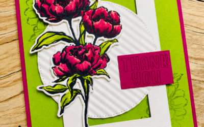 FREE PDF Stampin’ UP! Gallery Blooms Card
