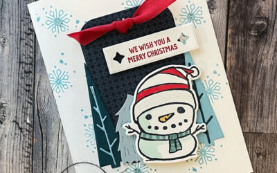 Free Card PDF Tutorial Stampin’ UP! Festive Friends