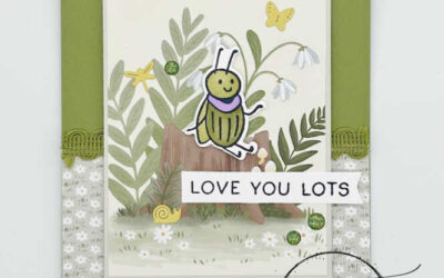 Download 3 FREE PDF tutorials for Cute As a Bug Stampin’ UP! Product suite